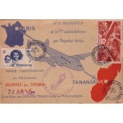 MADAGASCAR - CARTE...