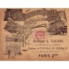 PARIS - COURRIER DE LA PRESSE GALLOIS - 21 BD MONTMARTRE - ENVELOPPE ILLUSTREE.