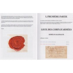 CATALOGUE DE COTATIONS DES MARQUES POSTALES D'ARMEES DE LA FIN DE L'ANCIEN REGIME A 1848 - S. TEISSEIRE.