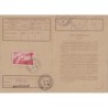 BOUCHES DU RHONE - PA19 SEUL SUR CARTE D'ABONNEMENT AUX EMISSION DE TIMBRES - 4-9-1947.