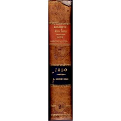 BULLETIN DES LOIS DU ROYAUME DE FRANCE - REGNE DE CHARLES X - OCTOBRE 1830.
