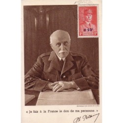 CARTE MAXIMUM - PETAIN -...