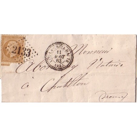 DROME - LUS-LA-CROIX-HAUTE - CACHET TYPE 22 - No21 OBLITERATION GC2133 - INDICE 16.