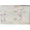 CHARENTE - P.15.P. RUFFEC - LETTRE AVEC TEXTE DU 27-2-1829 - TAXE 3 AU VERSO.