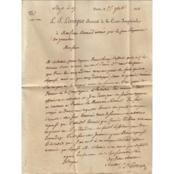 ITALIE - DEPARTEMENT CONQUIS DU PÔ - P104P TURIN EN ROUGE LE 25-10-1813..