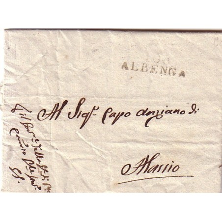 ITALIE - DEPARTEMENT CONQUIS LE MONTENOTTE - 108 ALBENGA.