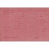 IRIS - SANS VALEUR - PRIX DE VENTE 0.90 - COULEUR BRUN SUR ROSE.