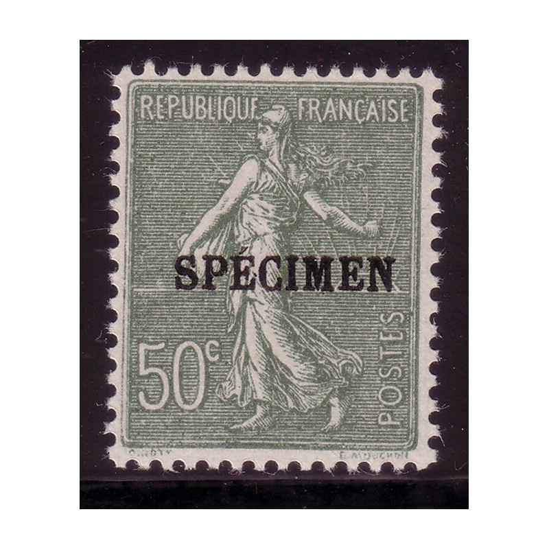 COURS D'INSTRUCTION - No198-CI 2 - SURCHARGE SPECIMEN - NEUF** .