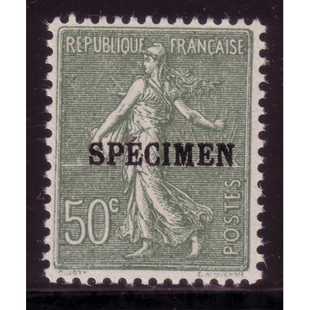COURS D'INSTRUCTION - No198-CI 2 - SURCHARGE SPECIMEN - NEUF** .