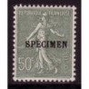 COURS D'INSTRUCTION - No198-CI 2 - SURCHARGE SPECIMEN - NEUF** .