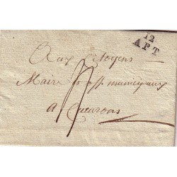 BOUCHES DU RHONE - 12 APT - 18-10-1793 - (avant création du Vaucluse).