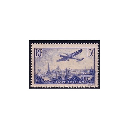 PA No012 - AVION SURVOLANT PARIS - NEUF **