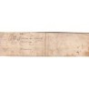 VAUCLUSE - BONNIEUX - 3 MAI 1591 - LETTRE DE BONNIEUX POUR MORMOIRON - AVEC TEXTE - RARE - REGNE PERIODE D'HENRI IV.