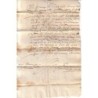 VAUCLUSE - BONNIEUX - 3 MAI 1591 - LETTRE DE BONNIEUX POUR MORMOIRON - AVEC TEXTE - RARE..