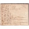 VAUCLUSE - AVIGNON - 6 MARS 1586 - LETTRE D'AVIGNON POUR CARPENTRAS.