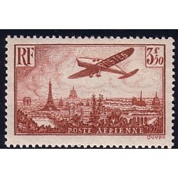 PA No013 - AVION SURVOLANT PARIS - NEUF**