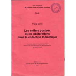 LES ENTIER POSTAUX ET LES OBLITERATIONS DANS LA COLLECTION THEMATIQUE.