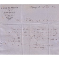 MOSELLE - HAYANGE - No31 OBL.GC1771 SEUL SUR LETTRE POUR TOULON.