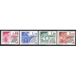PREO No170 A 173 - MONUMENTS HISTORIQUES - NEUF**