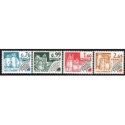 PREO No166 A 169 - MONUMENTS HISTORIQUES - NEUF**