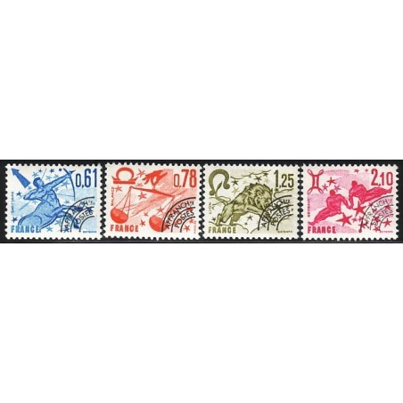 PREO No154 A 157 - SIGNES DU ZODIAQUE - NEUF**