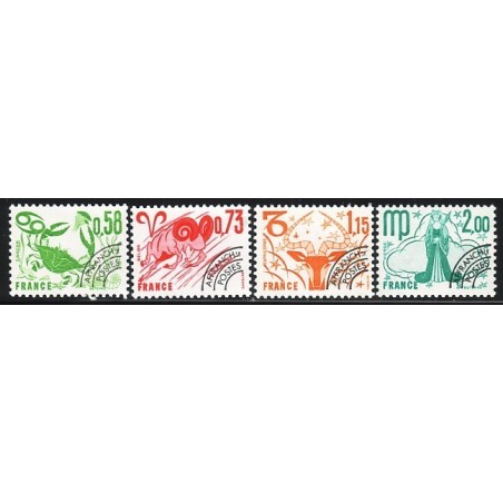 PREO No150 A 153 - SIGNES DU ZODIAQUE - NEUF**