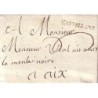BASSE ALPES - CASTELLANE - LE 30 AOUT 1787 LENAIN No2 - LETTRE AVEC TEXTE ET CACHET DE CIRE - SUPERBE.