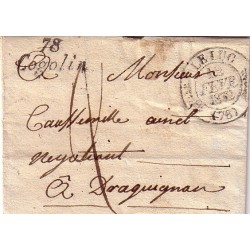 VAR - LE LUC - T11 - LE 12-2-1832 - CURSIVE - 78 COGOLIN - AVEC TEXTE.