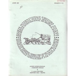 SOCIETE INTERNATIONALE D'HISTOIRE POSTALE - No10 - 1965