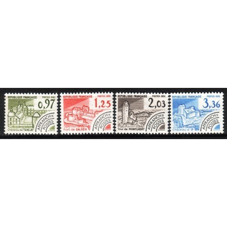 PREO No174 A 177 - MONUMENTS HISTORIQUES- NEUFS**