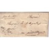 GARD - UZES - CURSIVE -SOUS-PREFET D'UZES - LE 9-7-1827 - LETTRE AVEC TEXTE POUR LE MAIRE DE PONT ST ESPRIT