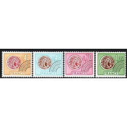PREO No134 A 137 - MONNAIE GAULOISE - NEUF**