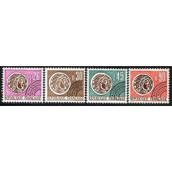 PREO No130 A 133 - MONNAIE GAULOISE - NEUF**