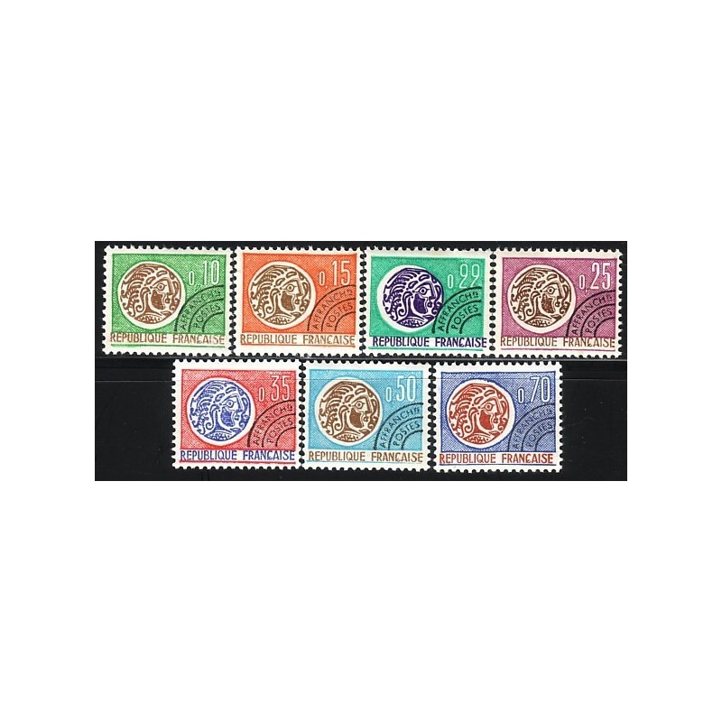 PREO No123 A 129 - MONNAIE GAULOISE - NEUF**