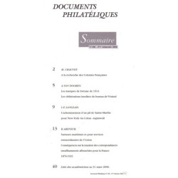 DOCUMENTS PHILATELIQUES - No188 - REVUE DE L'ACADEMIE DE PHILATELIE - 2006.