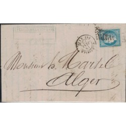 BOUCHES DU RHONE - MARSEILLE BAT.A.VAP. - CERES No60 - DU 18-1-1872.