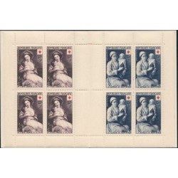 CROIX ROUGE - CARNET DE 1953 - COTE CARNET 160€.