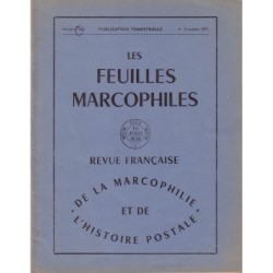 LES FEUILLES MARCOPHILES - No186 - REVUE D'HISTOIRE POSTALE - 1971.