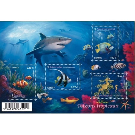 F4646 - SERIE NATURE - FAUNE MARINE - POISSONS TROPICAUX.