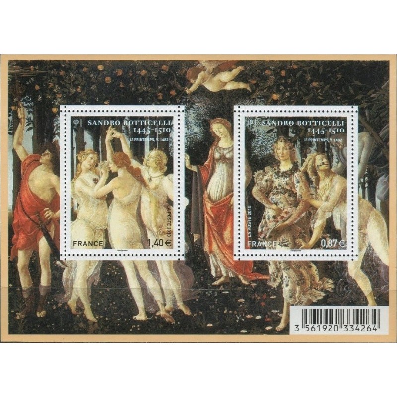 F4518 - SANDRO BOTTICELLI - PEINTRE ITALIEN - SERIE ARTISTIQUE.