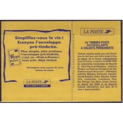 MARIANNE DE BRIAT - CARNET No2874-C9 - CARNET POUR DISTRIBUTEUR DE BILLET DAB - COTE 130€.