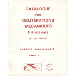 CATALOGUE DES OBLITERATIONS...