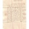 VAR - TOULON - LETTRE ECRITE AU LAZARET DE TOULON LE 18-10-1817 - AVEC ENTAILLES -RARE.