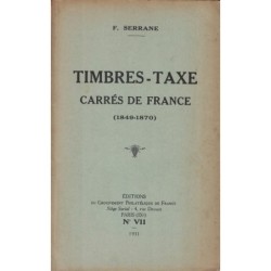 TIMBRES TAXE CARRES DE...