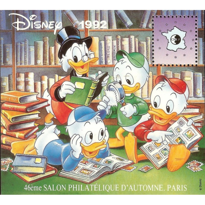 BLOC DE LA C.N.E.P No16 - DISNEY 1992.