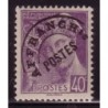 PREO No080 - MERCURE 40c VIOLET - SANS TRACE DE CHARNIERE.