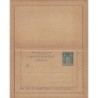 SAGE - CARTE LETTRE - REPONSE PAYE - 15c NEUVE - AVEC No926 - COTE 50€.