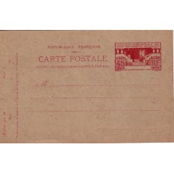 ARTS DECO-ENTIER POSTAL PARIS 1925.