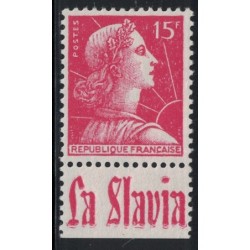 No1011A - MULLER 15F AVEC BANDE PUB SLAVIA AVEC A FERME (P1).