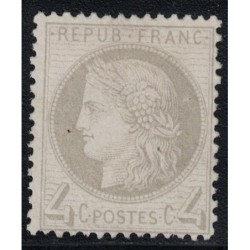 No052 - CERES 4c IIIe REPUBLIQUE - NEUF SANS GOMME - SIGNATURE JF.BRUN - (R)